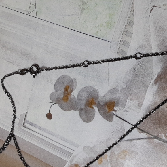 HOLD. 925, Genuine Russian Diopside and Sleeping Beauty Turquoise. Evil Eye. - Picture 14 of 15